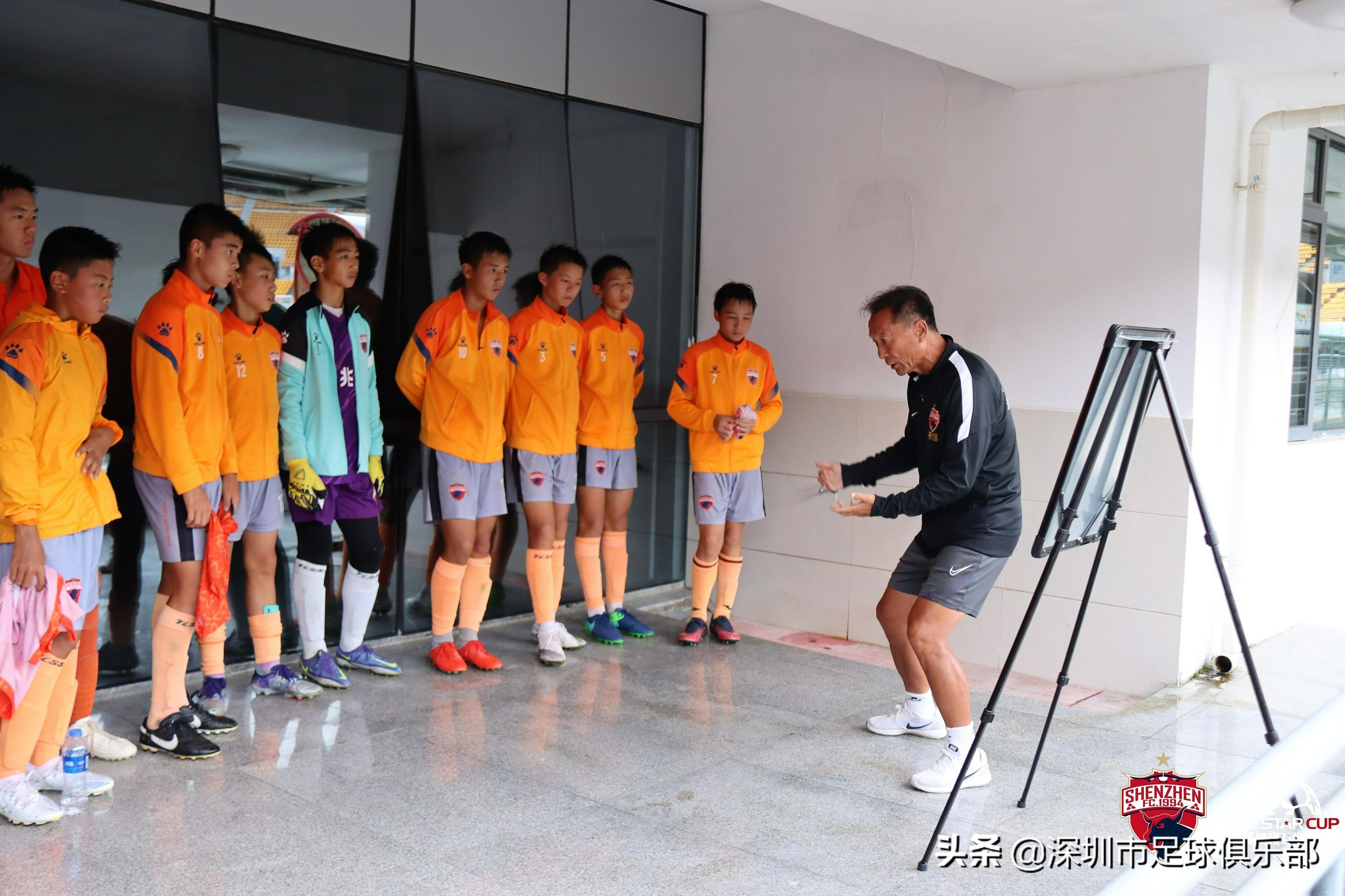 同时约战广东省其他优秀青训队伍进行教学比赛